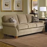 3 Seat Fabric Sofa in Pick Taupe