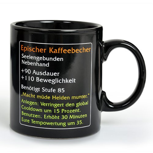 Epischer Kaffeebecher - MMO Item Fan Tasse