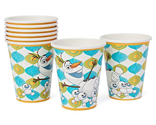American Greetings Frozen Fever 9 oz. Paper Cups Party Supplies (8 Count)