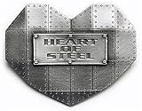 IMAGE OF HEART OF STEEL Belt Buckle Love Tattoo Sweetheart
