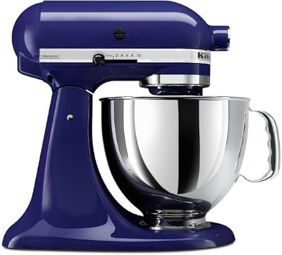 New Cobalt Blue Kitchenaid Stand Mixer Tilt 4.5-quart Ksm85pbbu Metal 10-speed