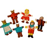 Bigjigs Toys Goldilocks & The Three Bears Finger Puppets