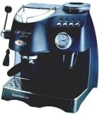 Espressione 1329 Cafe Roma Deluxe Espresso Machine with Built-in Grinder, Anthracite Grey