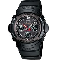Casio Men's G-Shock Multi-Band Solar Atomic Analog Watch #AWG101-1A