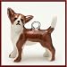 chihuahua46  - MiniPets Sterling Silver Enameled Chihuahua Dog Charm