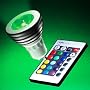 AURAGLOW Remote Control Colour Changing Light Bulb GU10