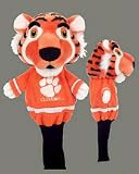 Clemson Tigers Collegiate Mascot Plush Fur Golf Club Head Cover from Datrek International