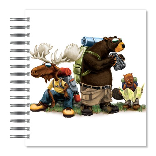 ECOeverywhere I’m Lost Picture Photo Album, 18 Pages, Holds 72 Photos, 7.75 x 8.75 Inches, Multicolored (PA11116)