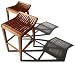 Outdoor Living : Strathwood Anderson All-Weather Hardwood Backless Barstool, Set of 2