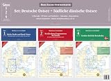 Sportbootkarten Set: Deutsche Ostsee + S�dliche d�nische Ostsee (Ausgabe 2012): Satz 1+2+4