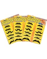 Blue Ridge Novelty Fake Mustache Novelty and Toy, Pack of 36 Mustaches