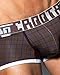 Croota Men's Check Pattern Low Rise Boxer Briefs, NA01M
