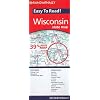 Rand McNally Easy to Read! Wisconsin State Map
