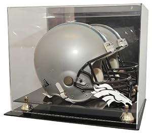 Denver Broncos Coach's Choice Helmet Display