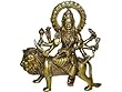 Durga Brass Spiritual Sculpture Durga Idol Statue Yoga Gifts 6" Durga Brass Spiritual Sculpture Durga Idol Statue Yoga Gifts 6"