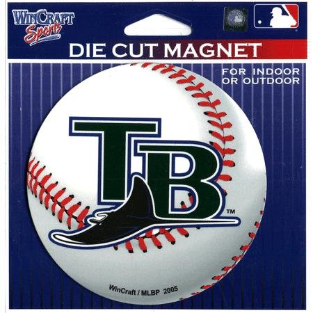 Devil Rays Die Cut Magnet