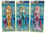 Mermaid Princess Doll 28cm & Accessories (043123) 3 per pack