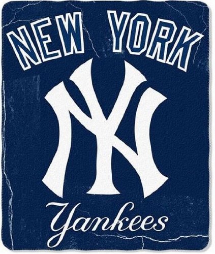 New York Yankees 50x60 Wicked Fleece Throw