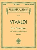Antonio Vivaldi Six Sonatas For Cello Vlc