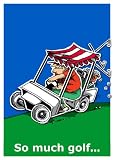 51lu8W%2BUijL. SL160  ProActive So Much Golf Greeting Card (6 Pack)