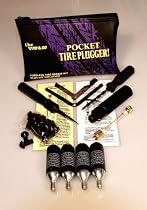 Pocket Tire Plugger, Tubeless Tire Repair Kit Model 1001