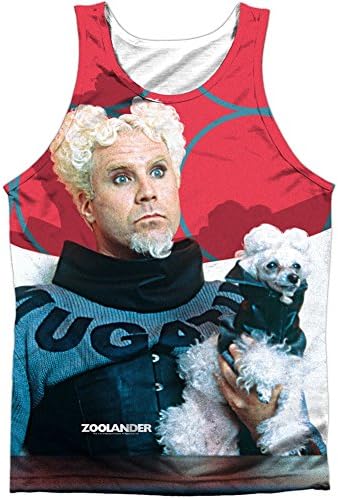 Zoolander Men's Mugatu Mens Tank Large White
