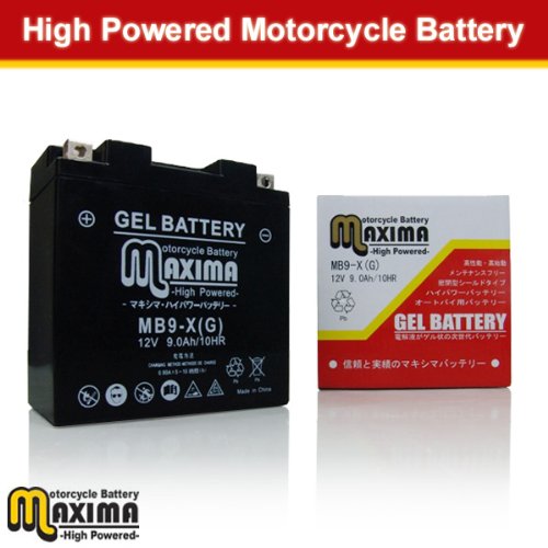 マキシマバッテリー(MAXIMA BATTERY) ジェルタイプ MB9-X エリミネーター125 BMW R80G/S