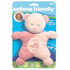 Asthma Friendly Small Comfort Cuddly Pink Bear 20cm AF47200 Rainbow Designs