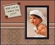 Fathers Day 2011 Plaid - Picture Frame Gift