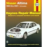 Haynes Nissan Altima 1993-2001 Repair Manual by Chilton