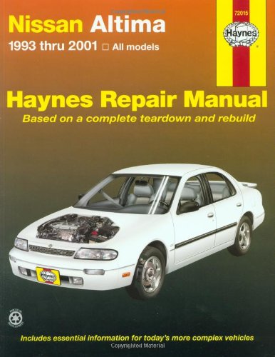 Haynes Nissan Altima 1993-2001 Repair Manual