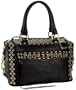 Rebecca Minkoff Eyelet MAB Mini Satchel,Ebony,one size