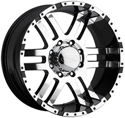 17x9 8-6.5 Eagle Alloys Series 79 Super Finish/Black Trim Wheels