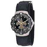 NFL Men's FDV-NO Agent Series New Orleans Saints Velcro Watch