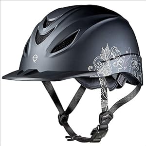 Large Troxel Intrepid Allure Low Profile Performance All Purpose Riding Helmet
