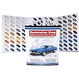 144 Restoration Shop COLOR CHART-AUTO/CAR PAINT CHIPS
