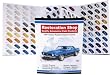 144 Restoration Shop COLOR CHART-AUTO/CAR PAINT CHIPS