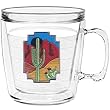 Desert Scene 12 oz Insulated Coffee Mug, Clear