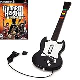PS2 Guitar Hero III Legends of Rock Bundle with 2 Guitars