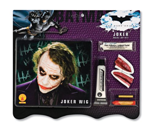  Deluxe Batman Joker Wig And Make Up Kit