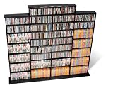 Quad Media Tower, holds 1520 CDs Black