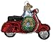 Old World Christmas Motor Scooter Ornament