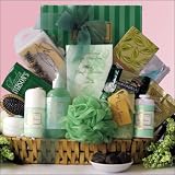 Spa Luxuries: Spa Gift Basket including Camille Beckman Lillian Fragrance - blending of White Lilies, Tuberose, Freezia & Lily of The Valley
