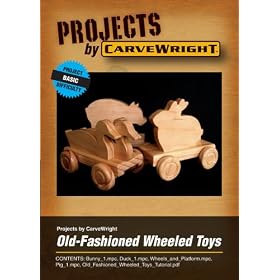 CarveWright 0013-03-0002774 Old-Fashioned Wheeled Toys