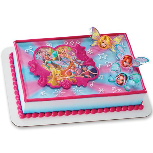 Winx Club - Fairy Friends DecoSet Cake Decoration