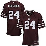 Mississippi State Bulldogs #24 Maroon Youth Prime Time Football Jersey