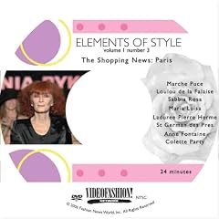 Elements of Style Volume 1 #3 - The Shopping News: Paris