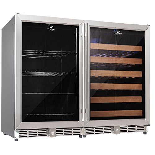 Kingsbottle Beer and Wine Combo Fridge(Set of 2 Units