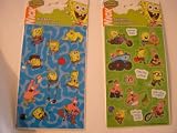 Spongebob Squarepants 2 Sheet Stickers ~ 2 Assorted Sets (Total 4 Sheets)IMAGE