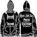 Stryker Fight Gear Black Hoody Pain Is Temp Victory Is Forever (Available in Sizes Small-4xl) Please Email Us for the Size You Would Like
